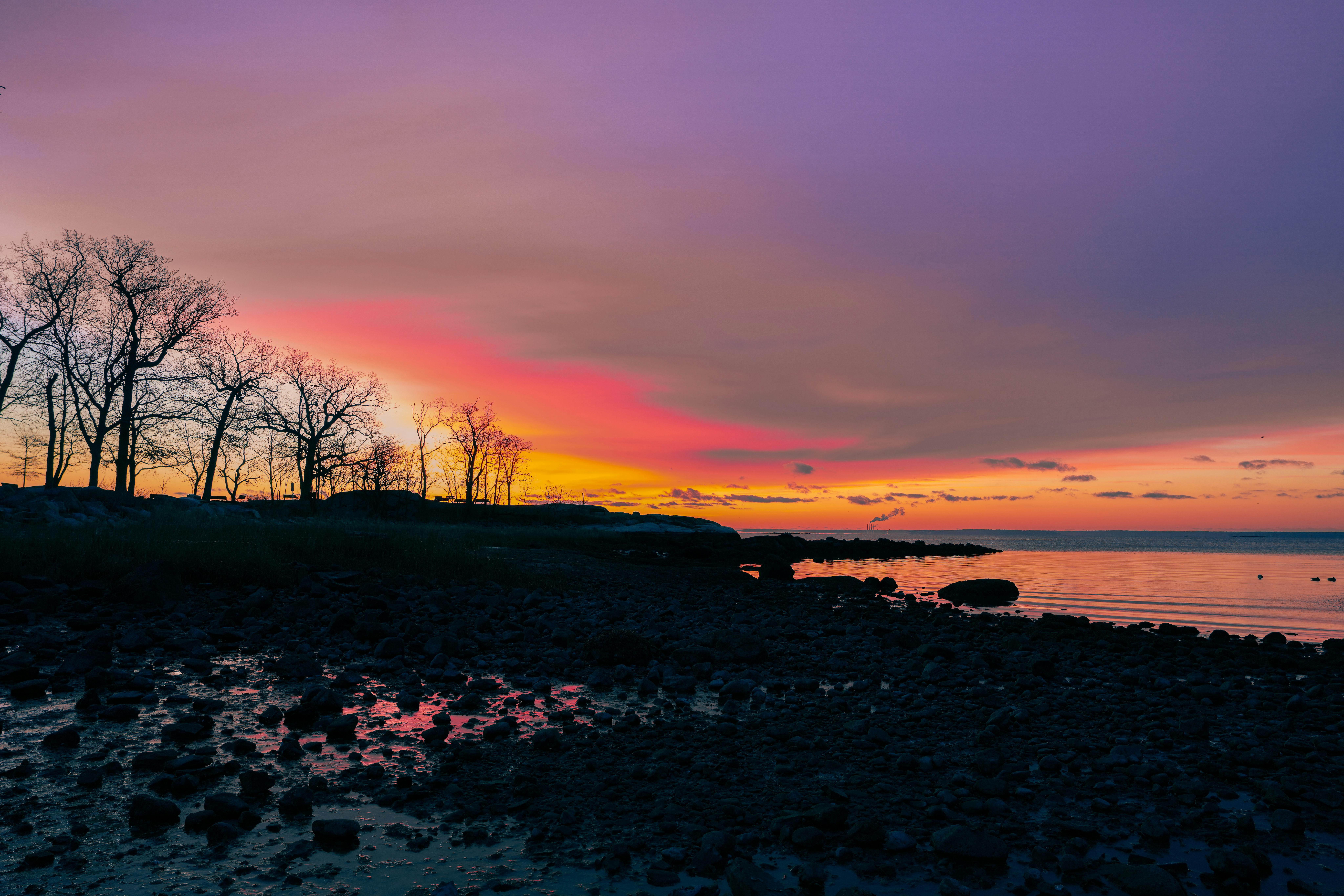 Free stock photo of cove, cove island park, dawn