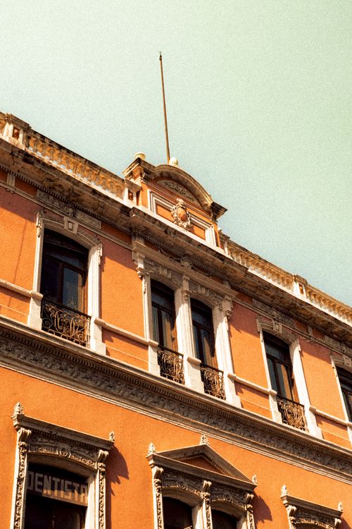 Classic European Architecture with Ornate Details · Free Stock Photo