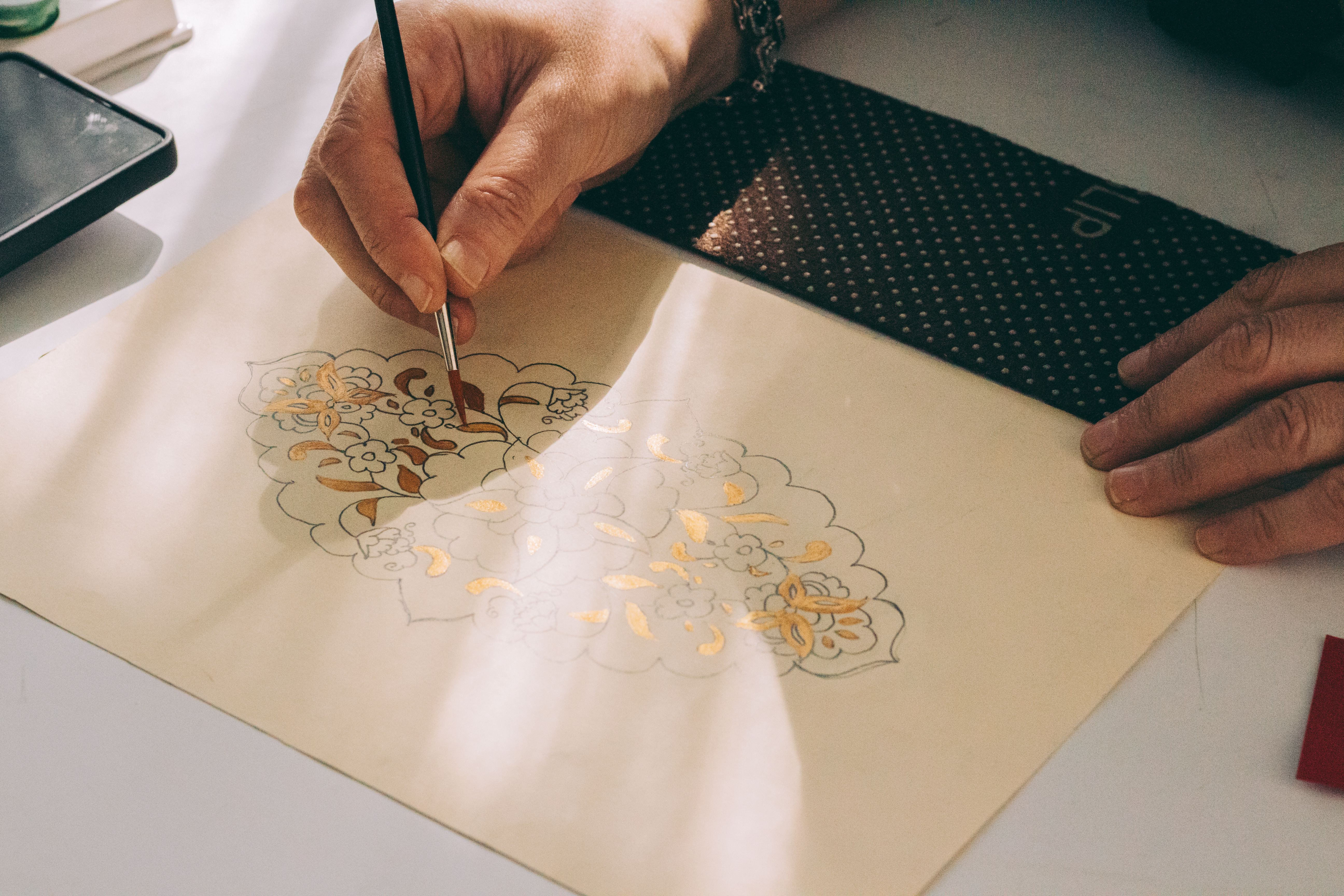 Assam Majuli Manuscript Painting