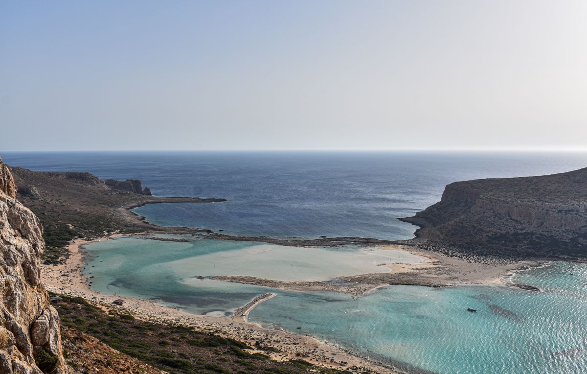 Balos Lagoon in Crete Greece