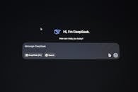 Conversational AI DeepSeek User Interface