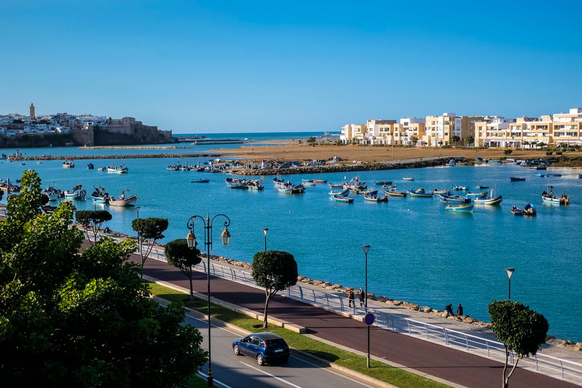 Picturesque View of Rabat's Coastal Landscape · Free Stock Photo