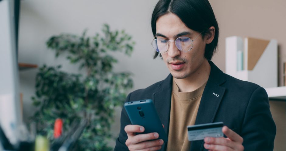 A player completing identity verification on their mobile device
