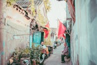 Man Sitting Wearing Plaid Dress Shirt