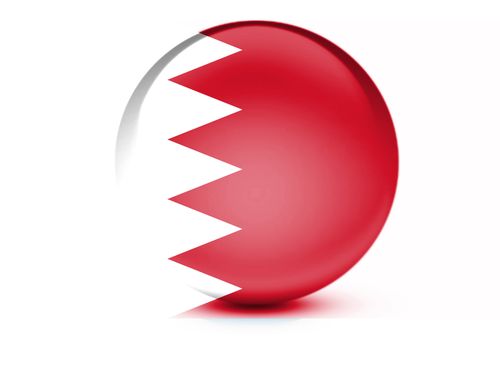 Free stock photo of 3 d circle flag, 3 d flag, bahrain 3 d flag Stock Photo