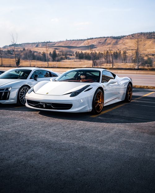 Free Sleek luxury cars parked in Ankara, showcasing modern design against a scenic backdrop. Stock Photo