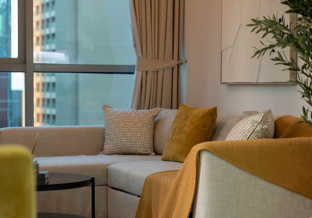 Commercial interior lounge