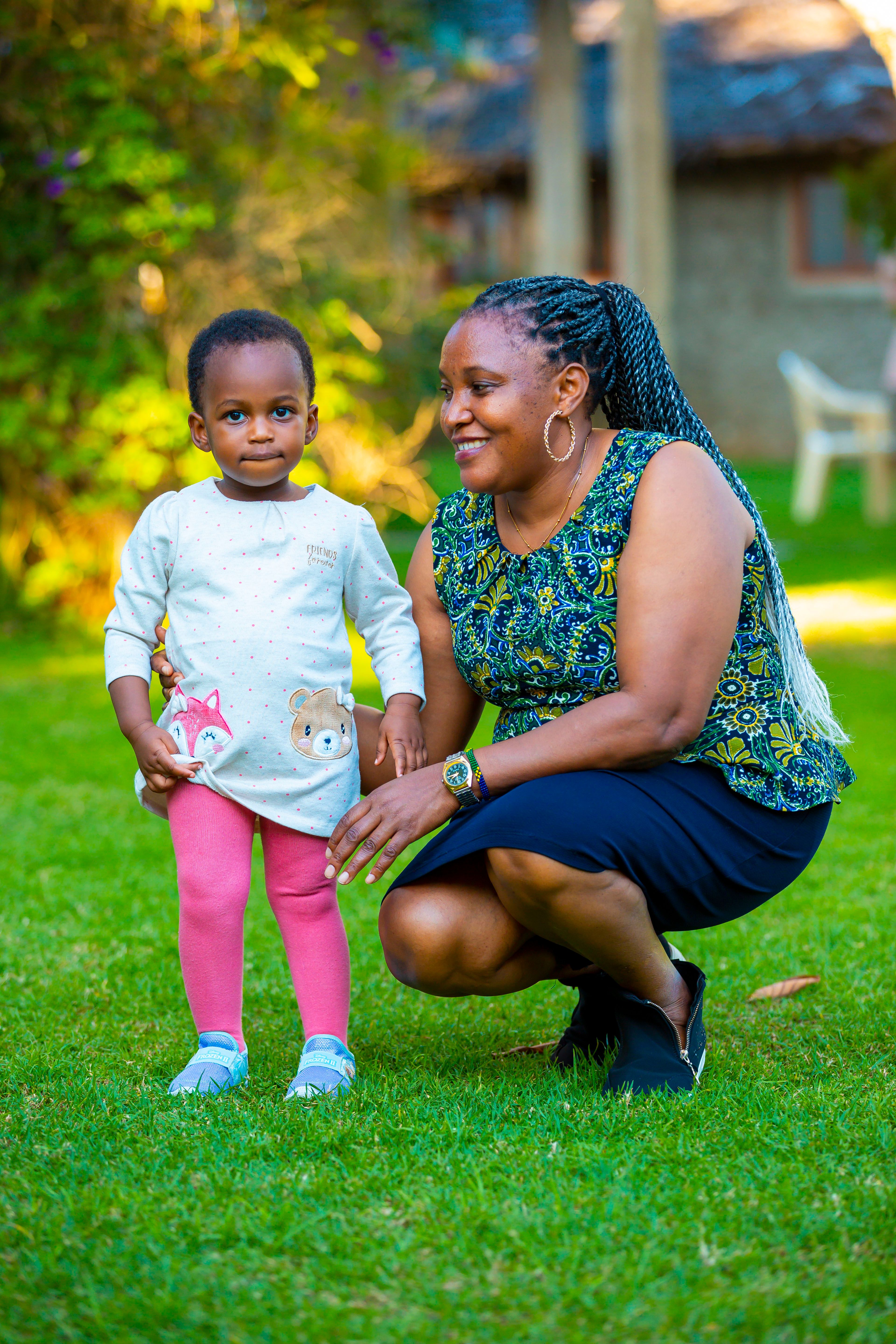 Joyful Outdoor Mother and Child Bonding · Free Stock Photo