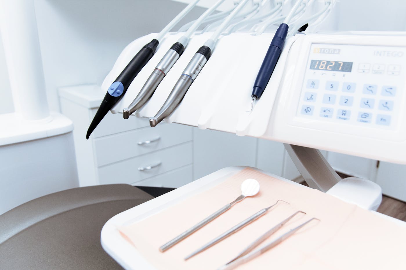 Modern dental office setup