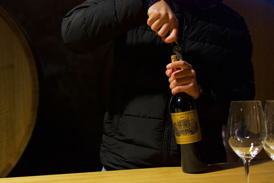 Dégustation de vins libanais à la cave Château Musar