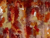 Vibrant Abstract Expressionist Paint Texture