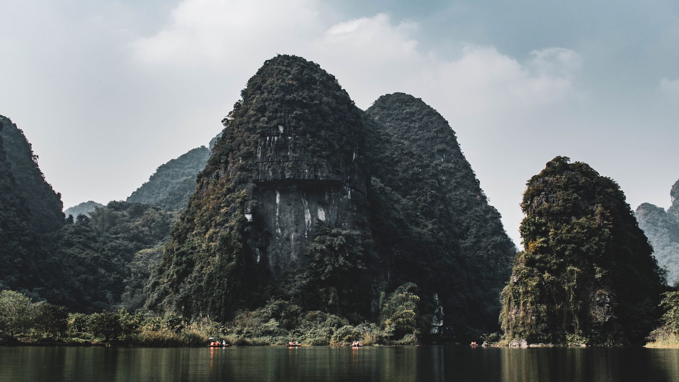 Explore the breathtaking limestone karsts of Ninh Bình, Vietnam.