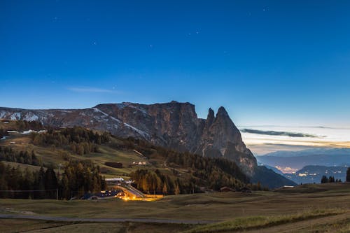 Free Scenic Photo Of Mountains During Dawn Stock Photo