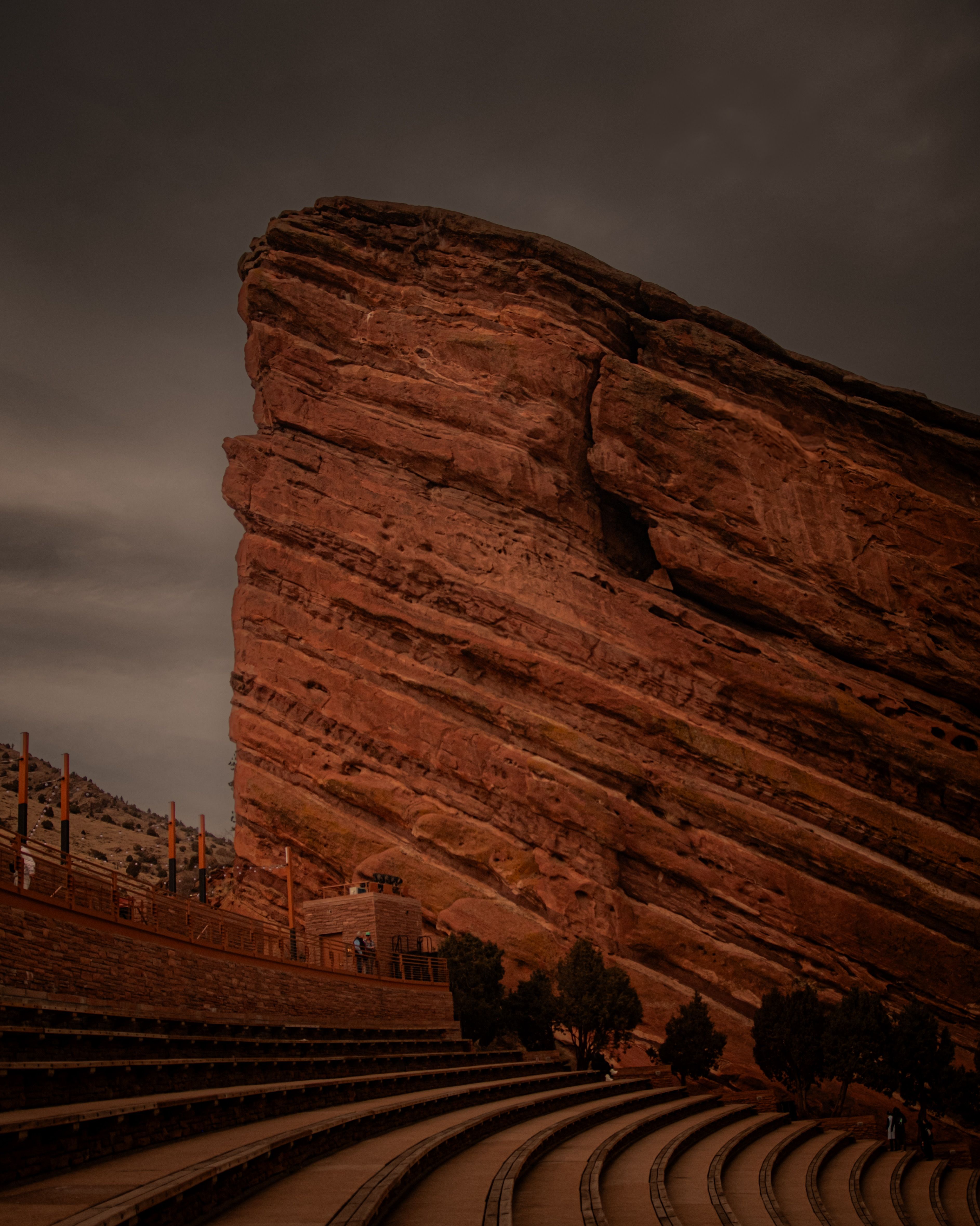 Red Rocks Amphitheater at Night · Free Stock Photo