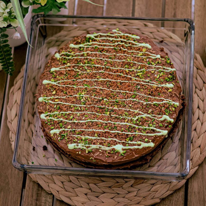 Pistachio Cream Cake