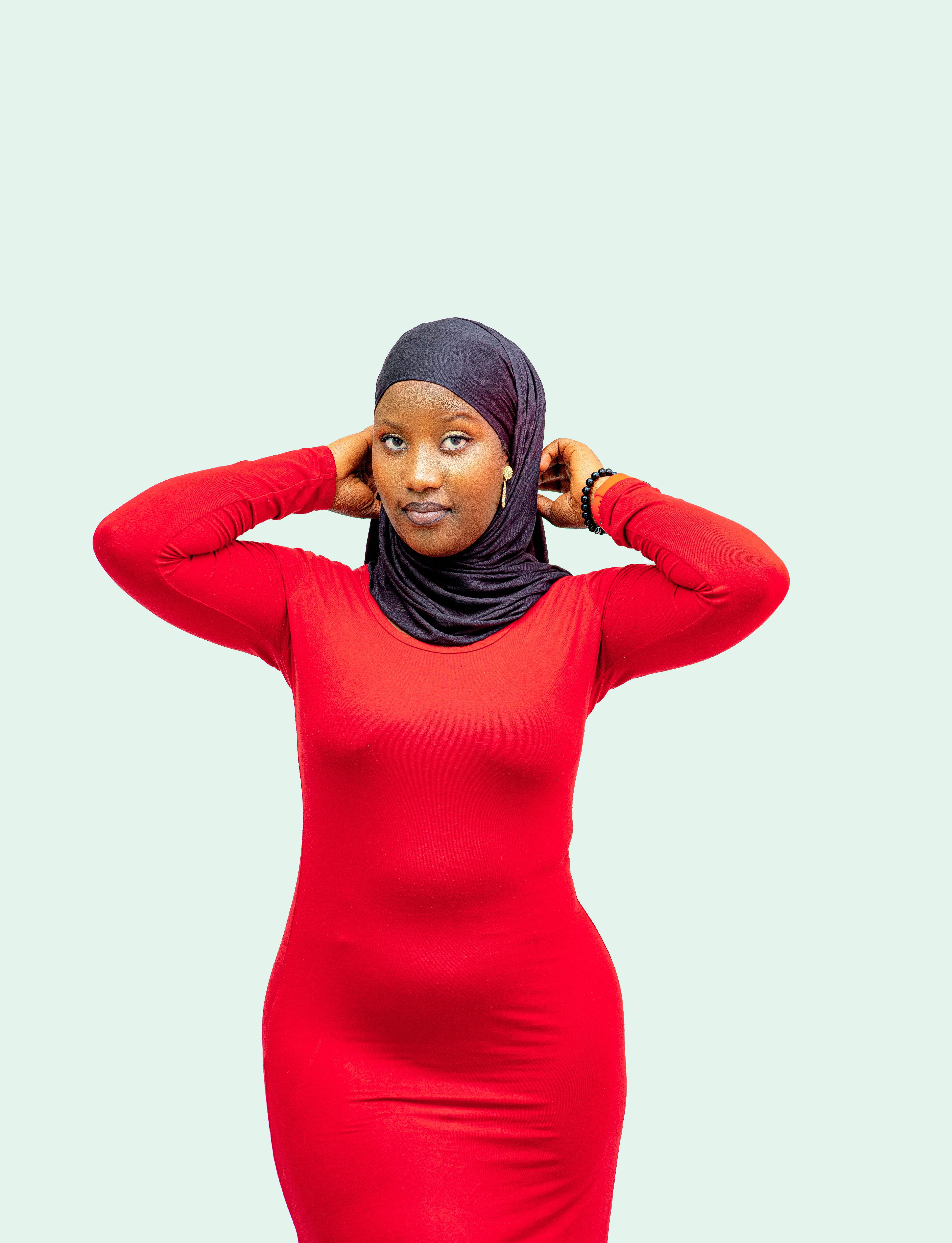 open lace back dress Everyday Chiffon Hijab