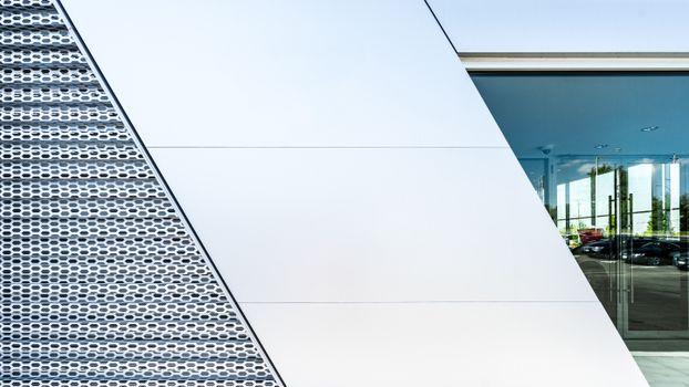 White Concrete Building