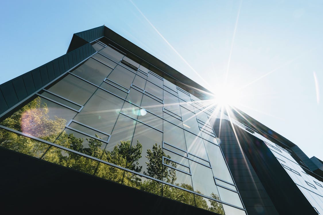 Free Low-angle Photography of High-rise Building Stock Photo