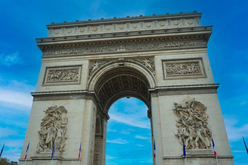 Free Arc de Triomphe Stock Photo