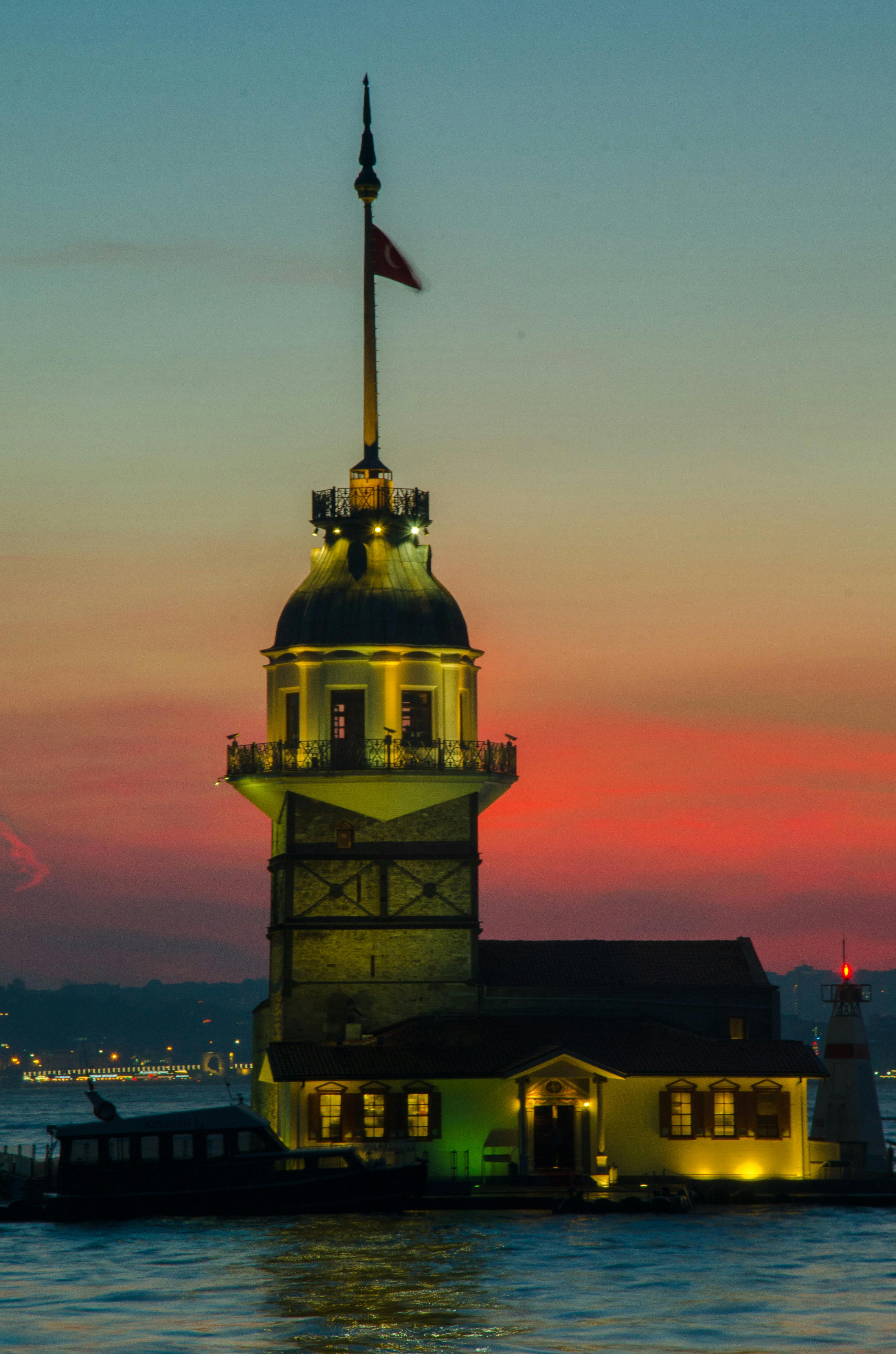 Gratuit Photographie Architecturale Du Phare Blanc Photos