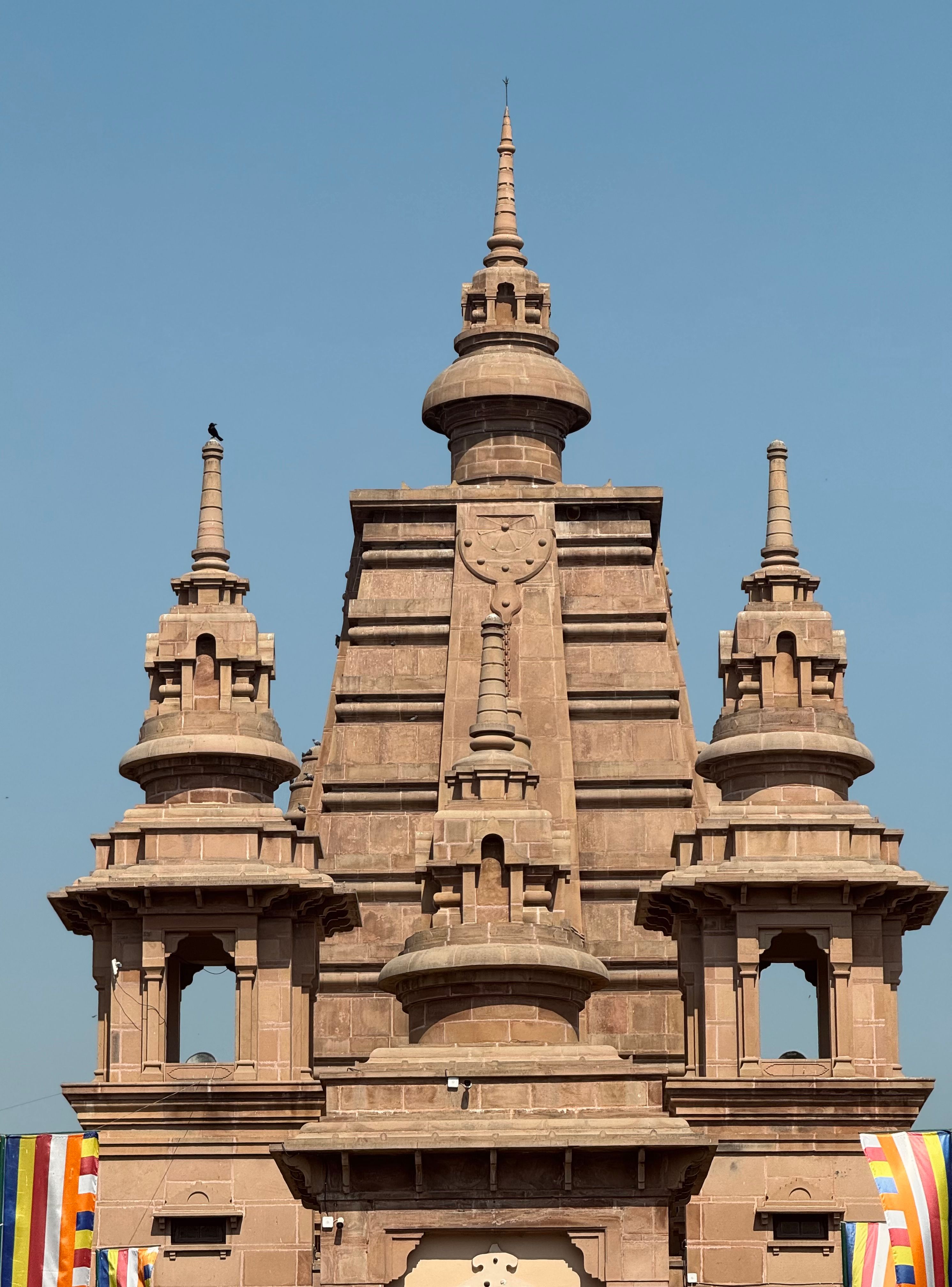 Majestic Indian Temple Against Clear Sky · Free Stock Photo