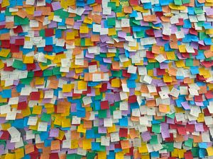 Sticky notes on a workshop board — photo by Vanessa Riecke on Pexels