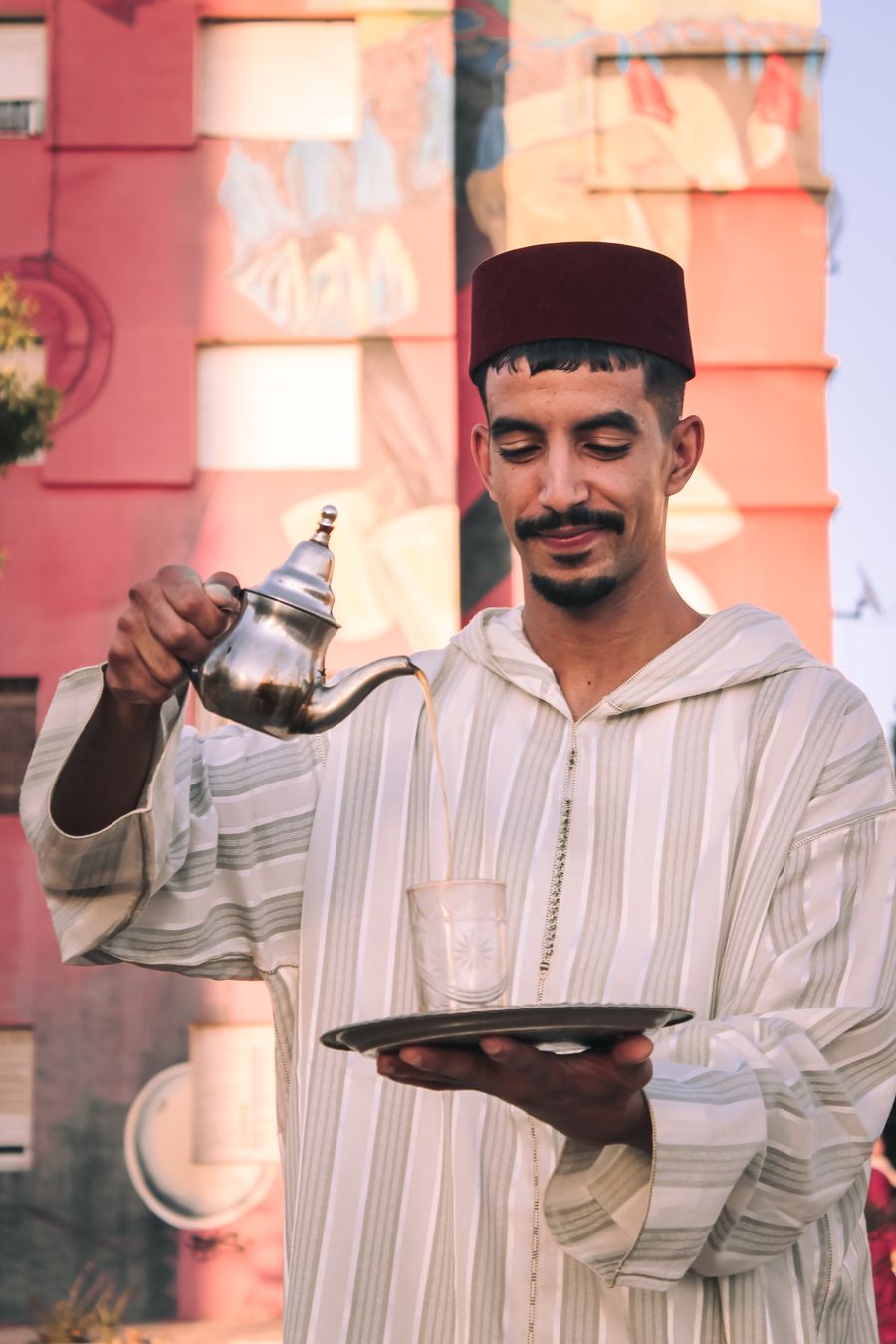Cérémonie du thé marocain