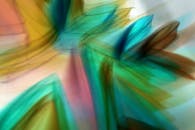 Colorful Abstract Light Patterns and Shapes