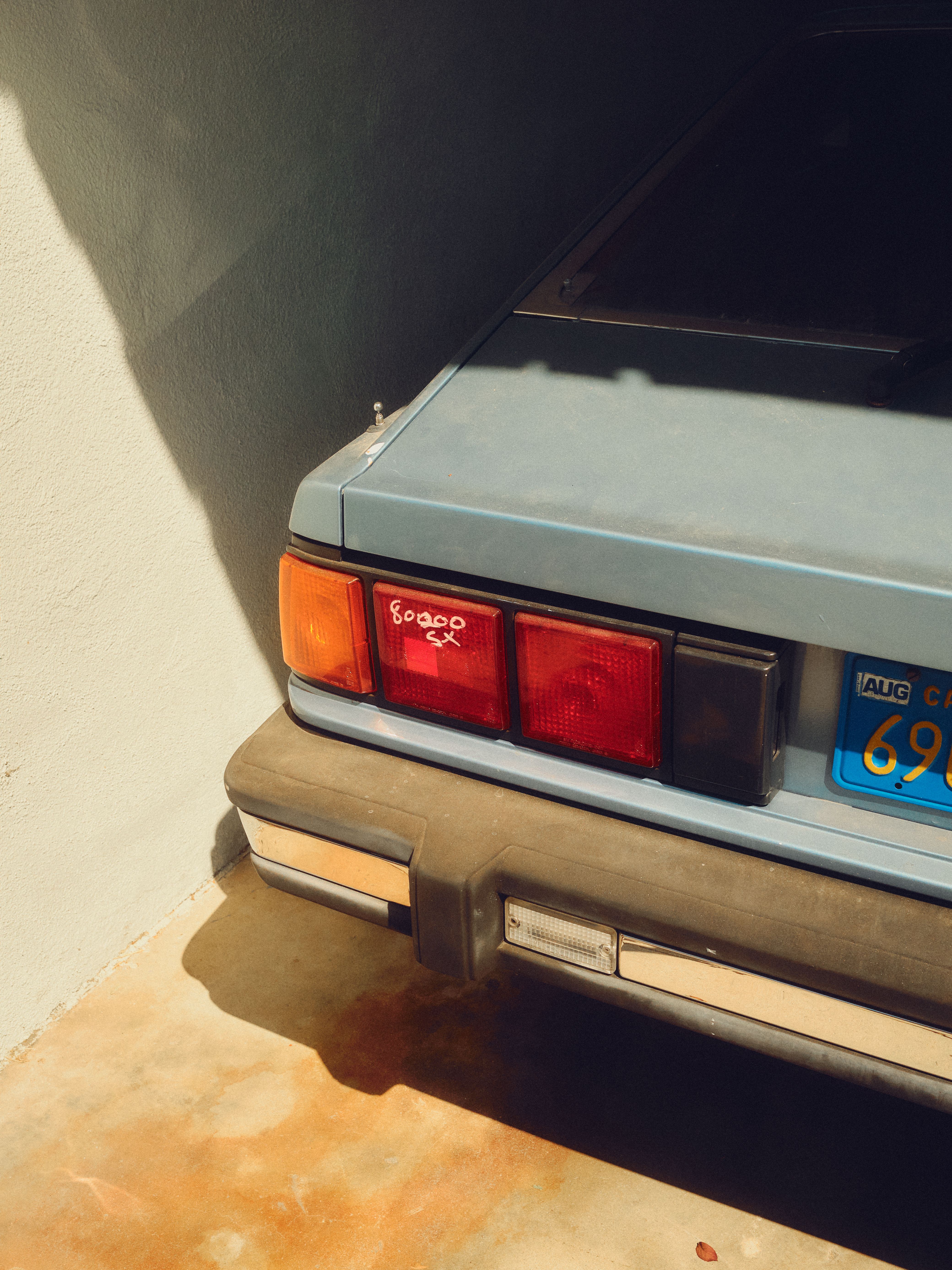 Vintage 1980s Datsun Car in Los Angeles · Free Stock Photo