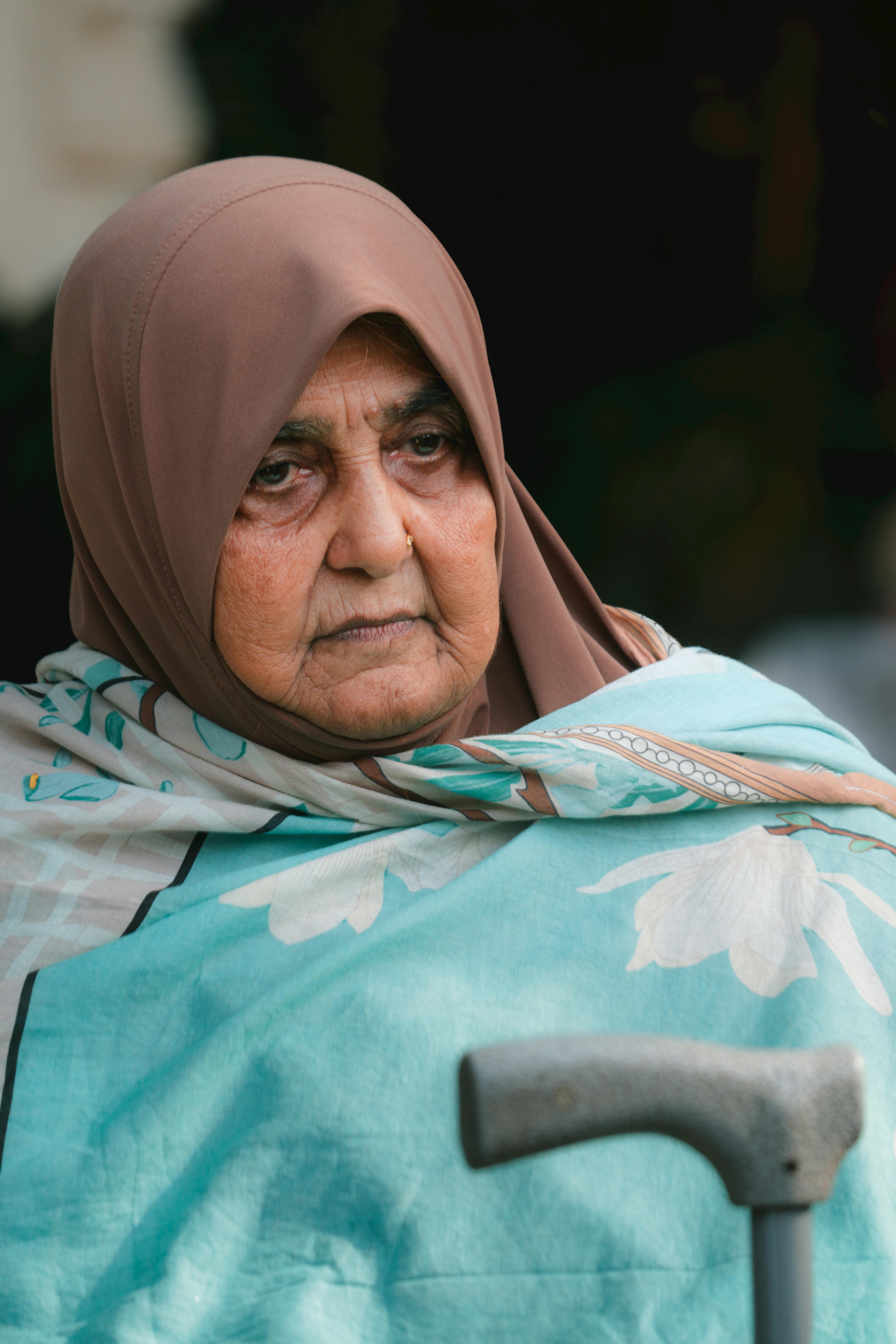 old lady hijab