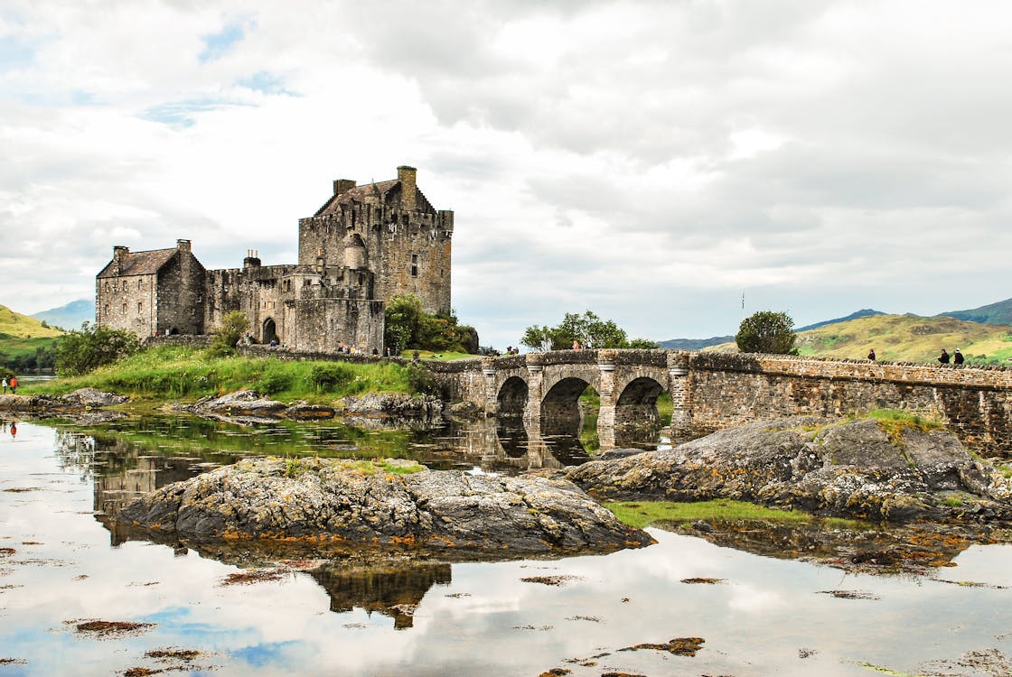 Free Architectural Photography of Brown and Gray Castle Stock Photo