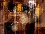 Bold Abstract Expressionist Art with Earthy Tones