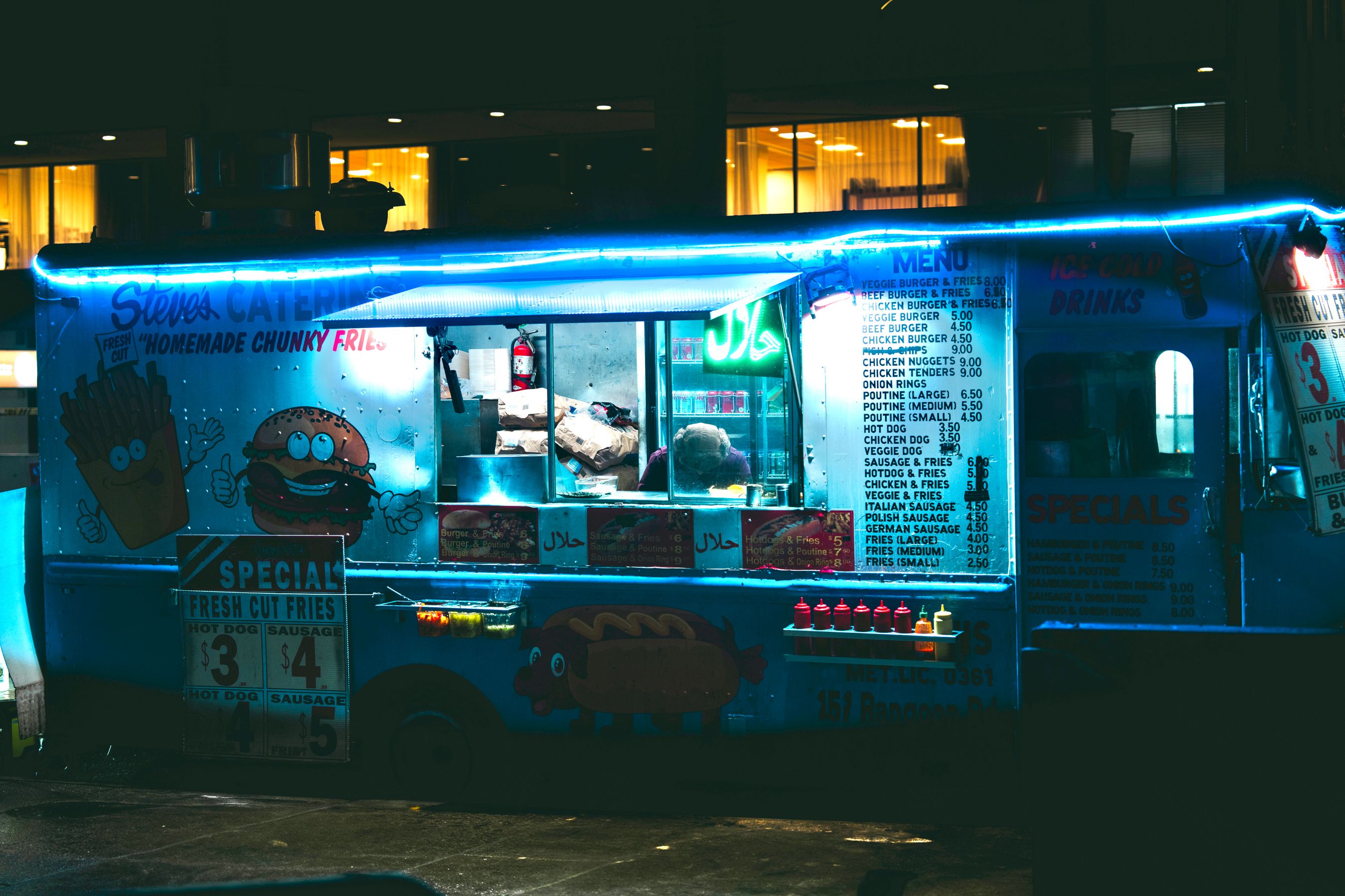Friday dinner rush
