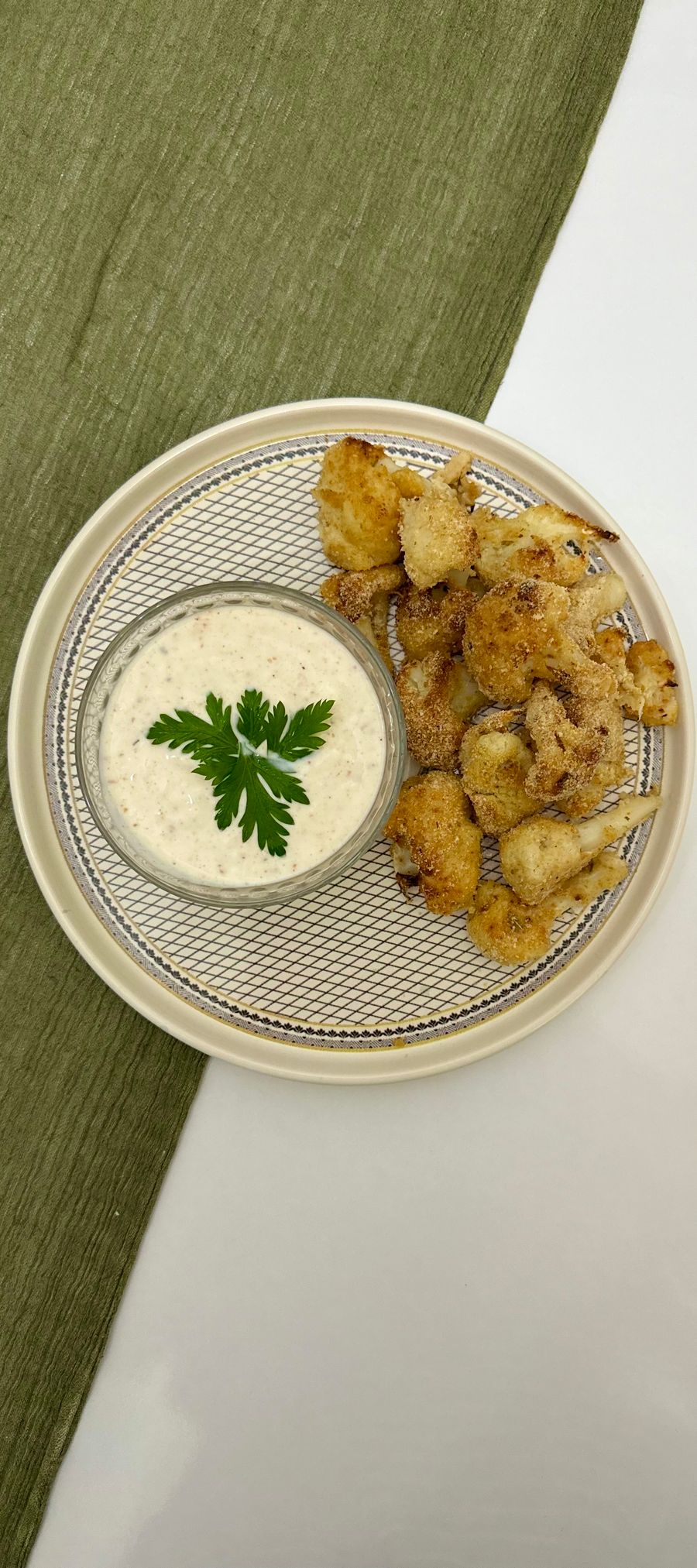 Nuggets de Coliflor en Airfryer con Panko