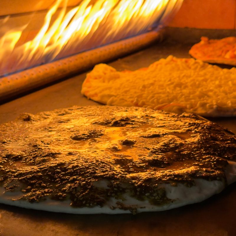 Za'atar and Cheese Manakish