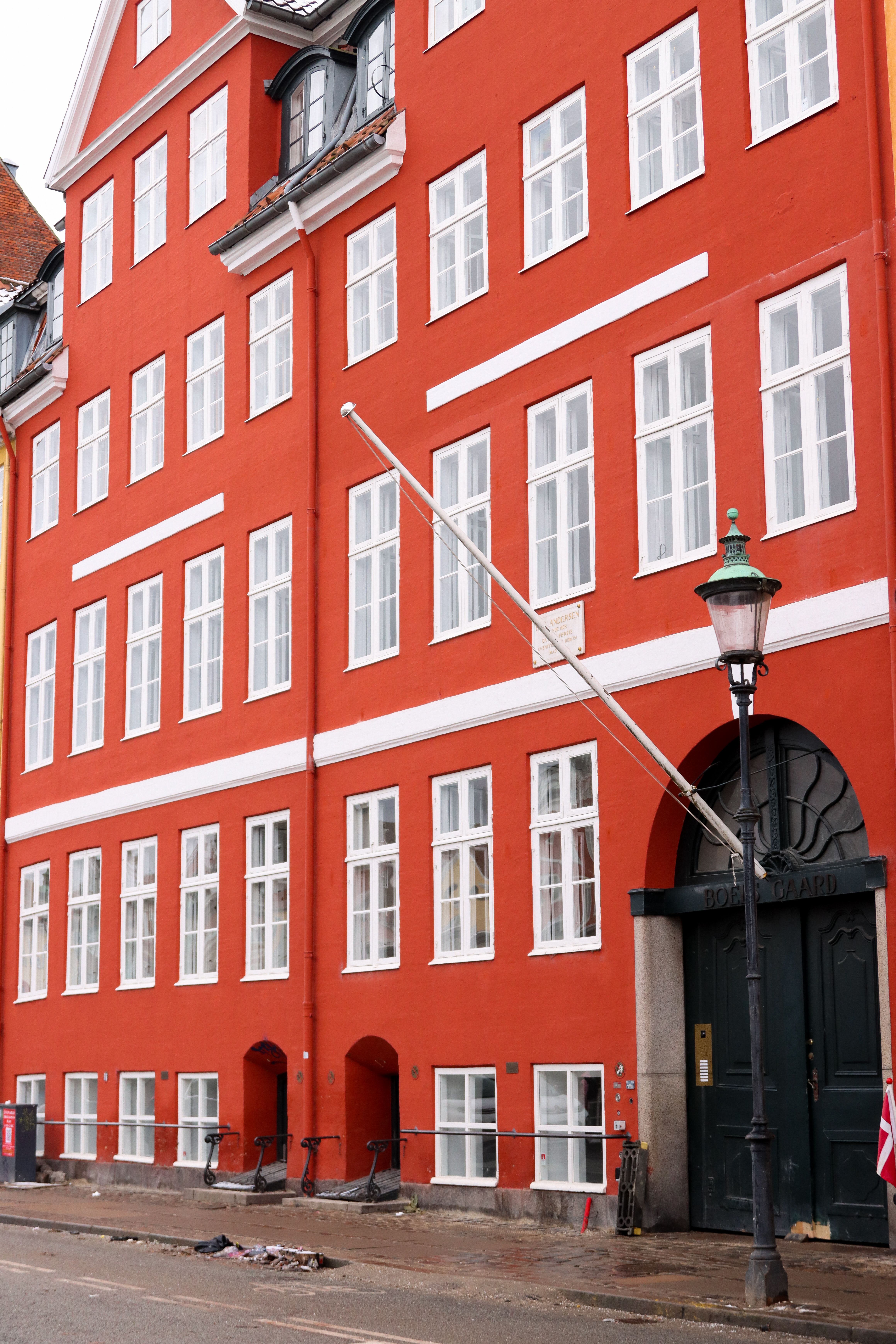 Classic Red Building in Copenhagen, Denmark · Free Stock Photo