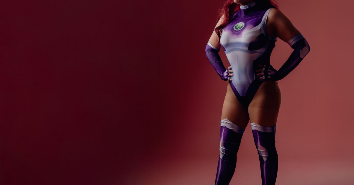 Fan casting collage of actors in superhero costumes