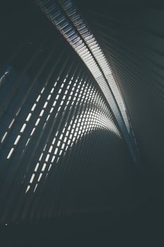拥抱纽约建筑的现代优雅，感受光影交错的迷人魅力