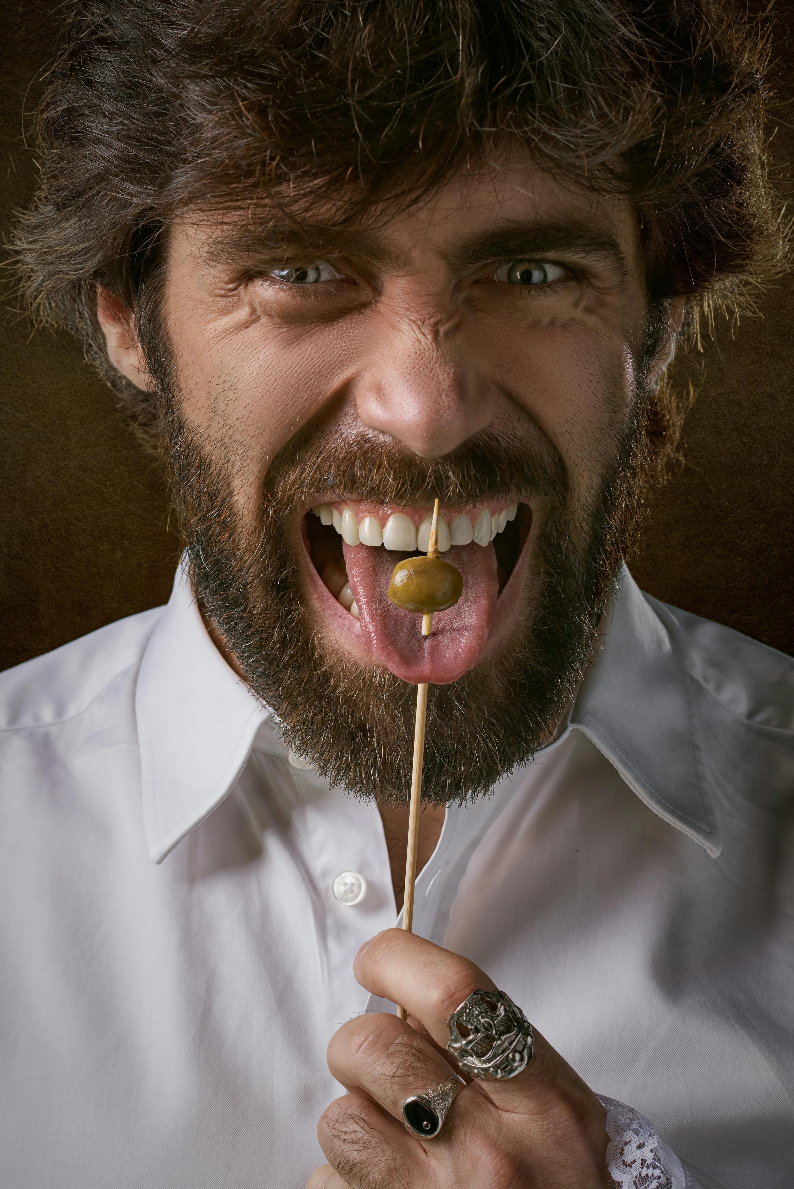 Man Showing His Tongue Free Stock Photo   Pexels Photo 3063629 