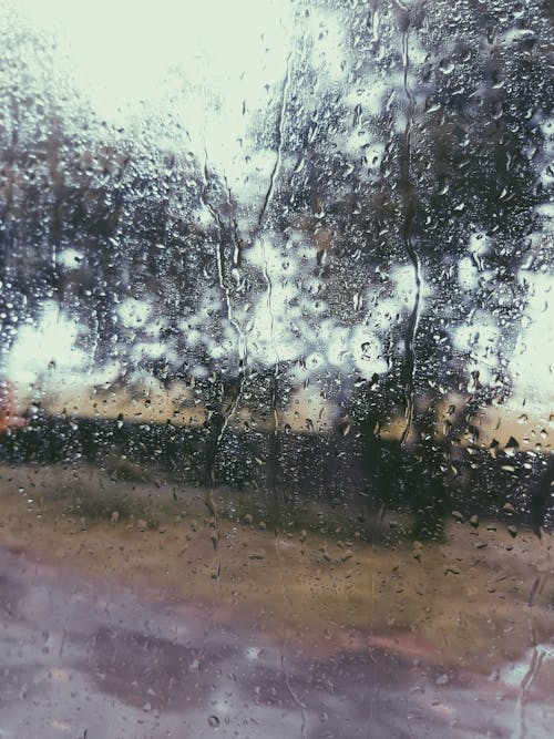 Photo of Water Drops on Window