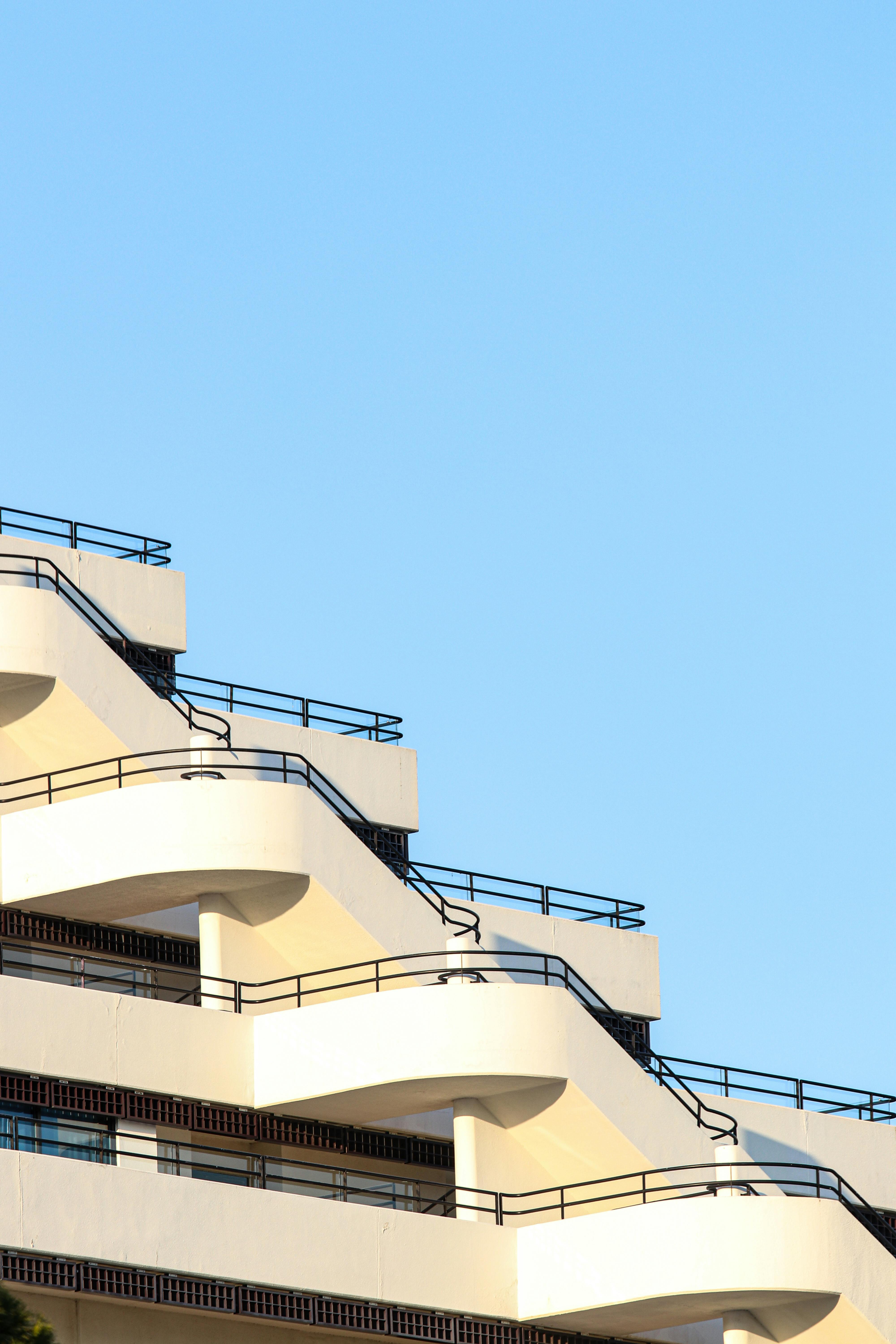 Minimalist abstract design of modern architecture in Antalya, Türkiye.