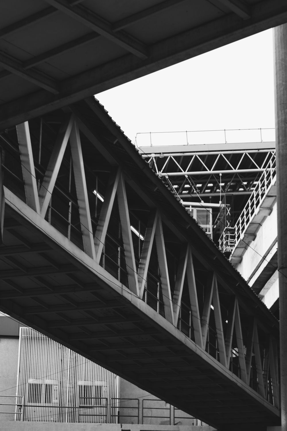 Industrial bridge structure
