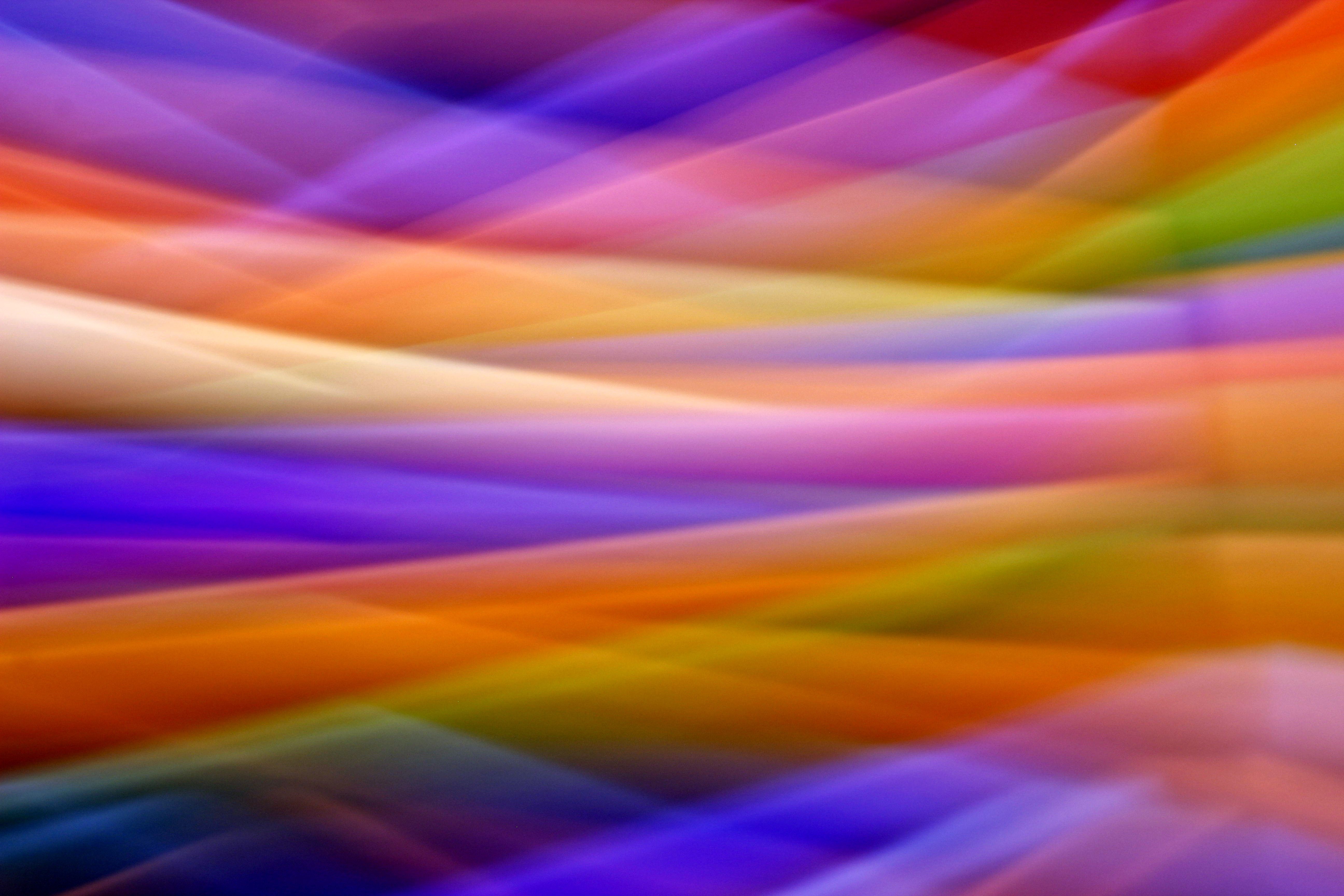 Colorful Abstract Light Streaks Artwork · Free Stock Photo