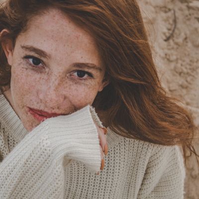White Chunky Knit Sweater