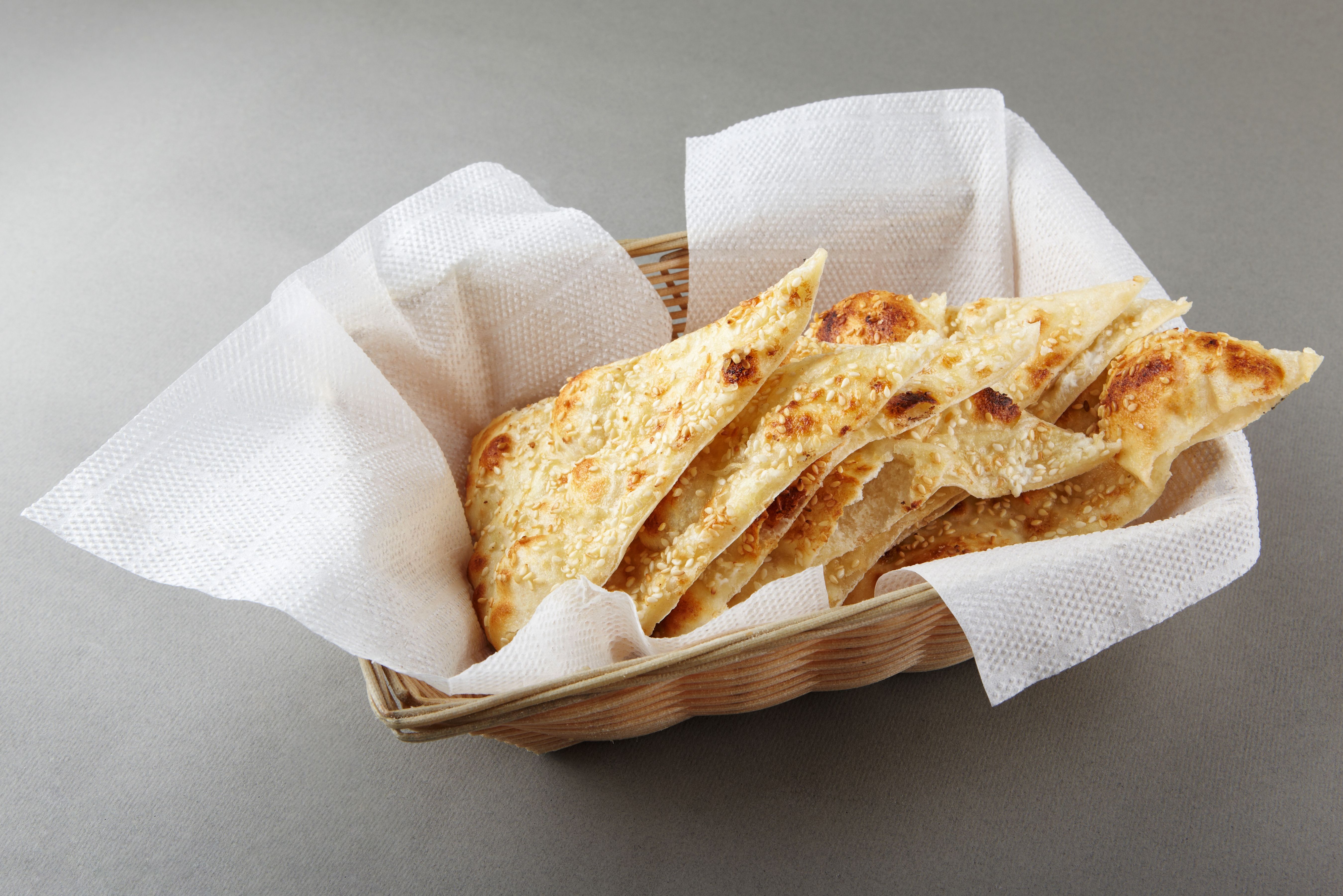 Jalapeno-Cheddar Naan & Curry with a Honey Butter
