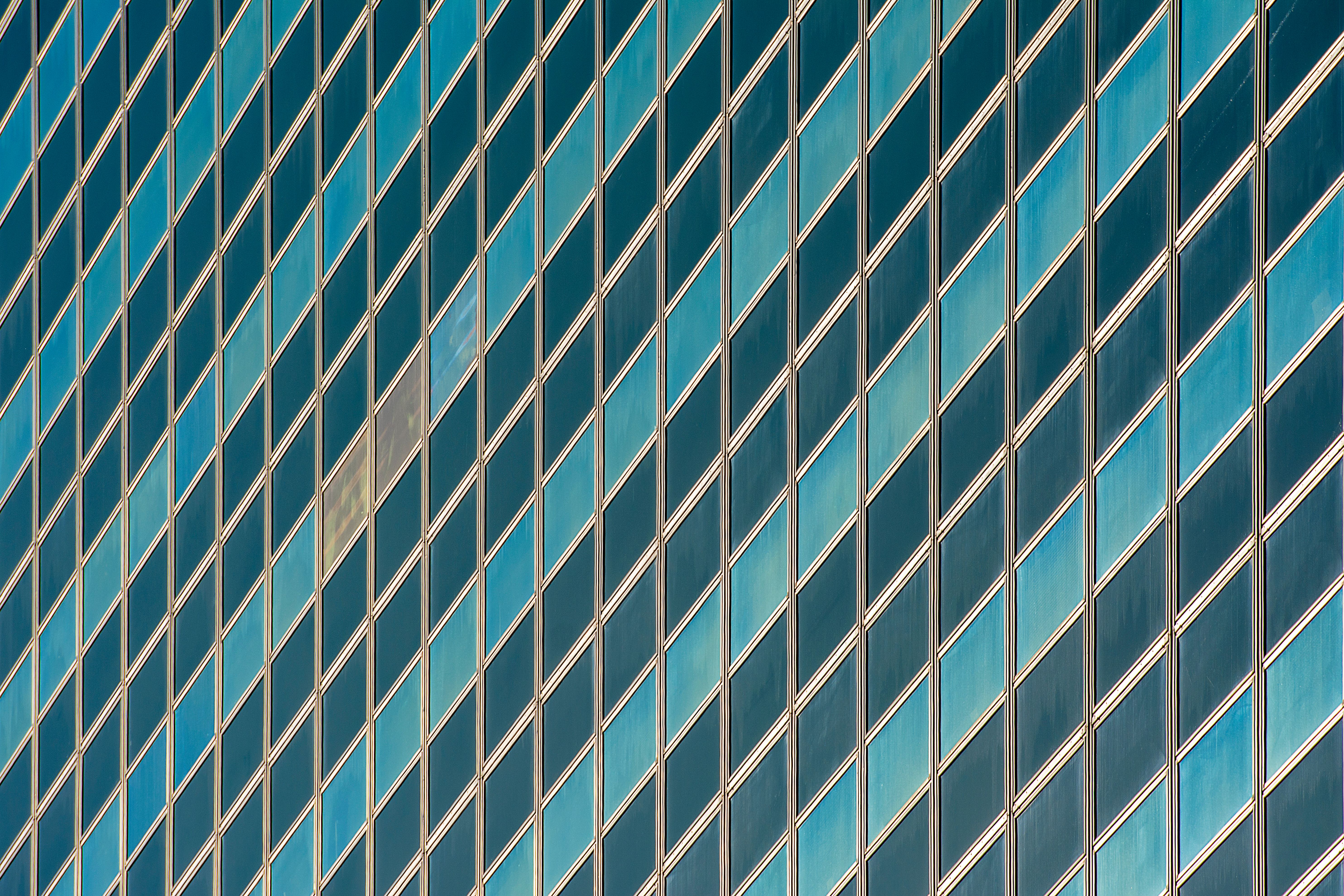 Glass facade