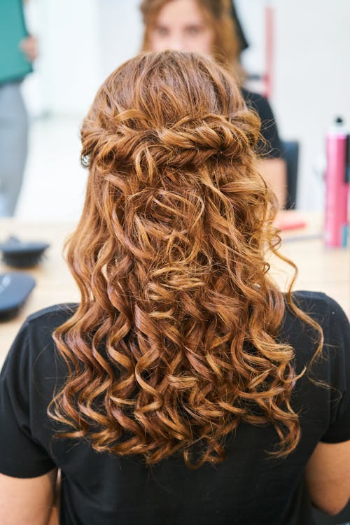 Free Woman's Hairstyle Stock Photo