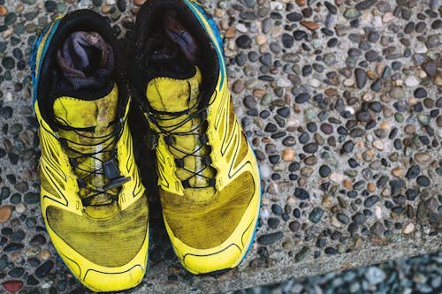 Free stock photo of dirt, hiking shoes, marathon