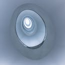 Spiral Staircase Vortex in Modern Hamburg Architecture