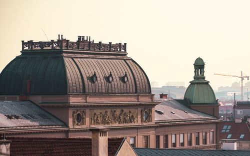 Free A captivating view of Zagreb's architectural heritage with historic rooftops and skyline. Stock Photo